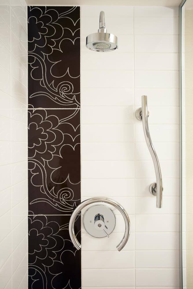Satin Stainless S-Curve Grab Bar T70511