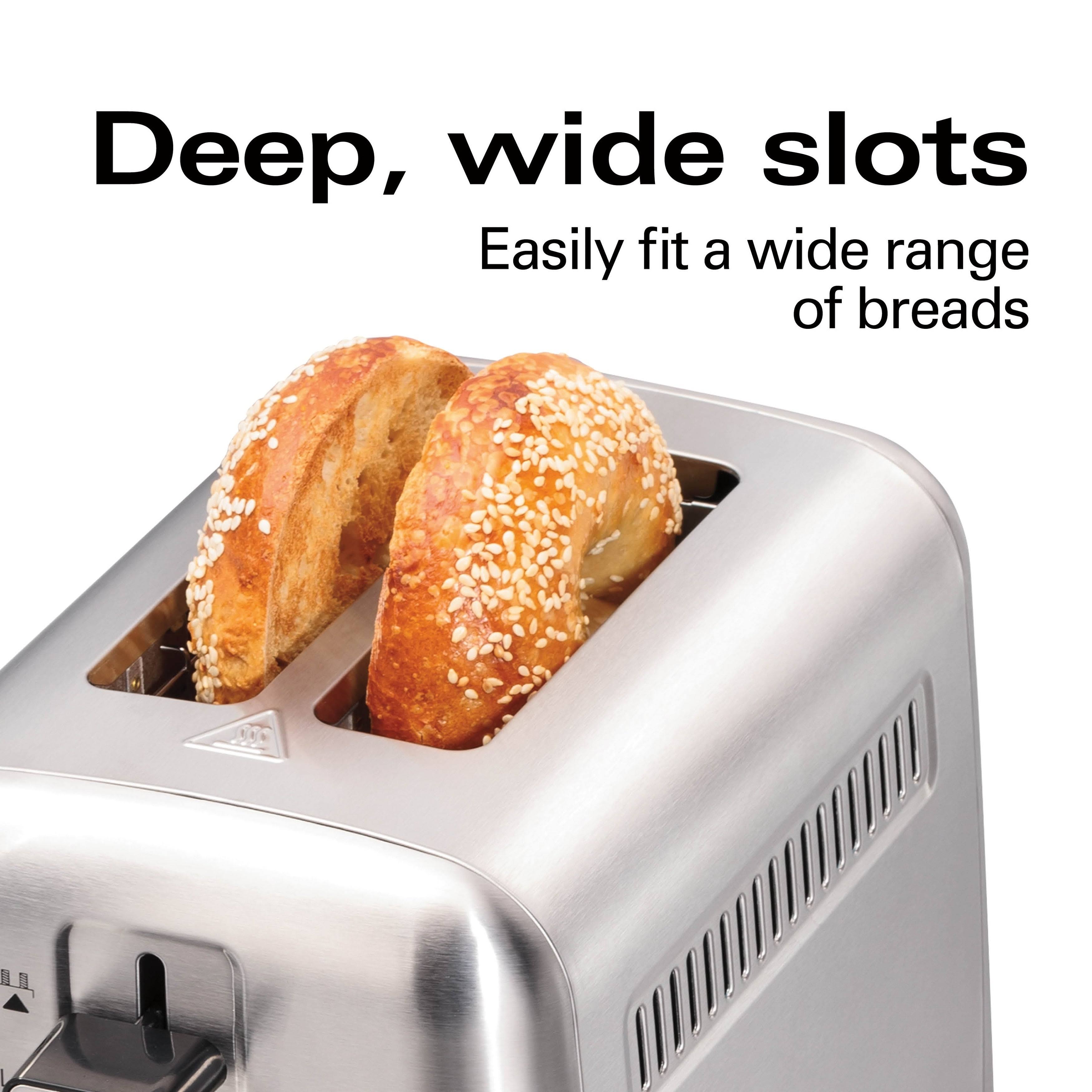 2 Slice Stainless Steel Toaster W89028