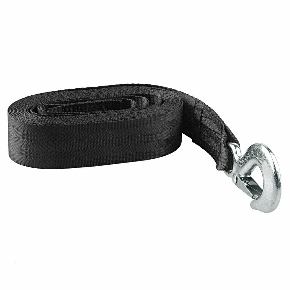 2" x 20' Heavy Duty Boat Trailer Winch Strap with Snap Hook N1226
