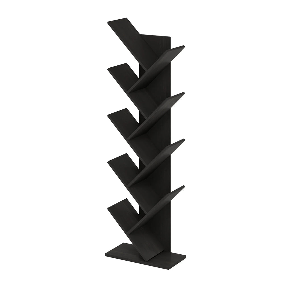 9-Tier Espresso Tree Bookcase C3439