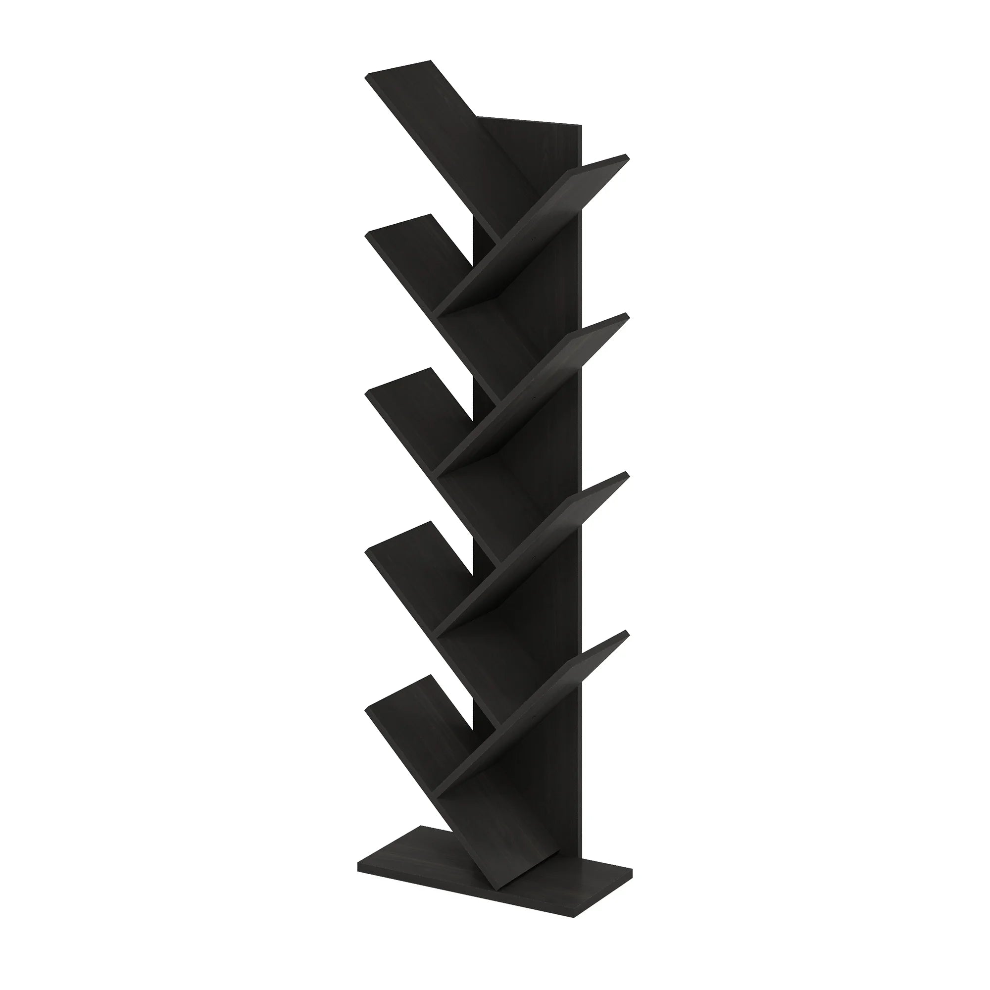 9-Tier Espresso Tree Bookcase C3439