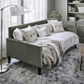 Twin Daybed Woven Textured Gray G316475