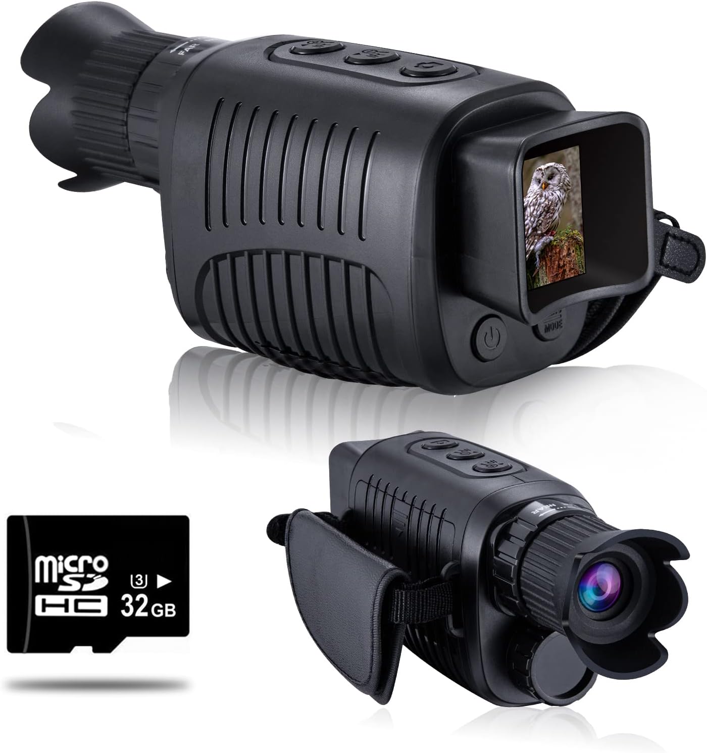 Digital Night Vision Monocular with 32 GB Micro SD Card K205