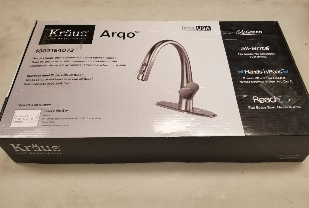Stainless Steel Single-Handle Pull-Down Kitchen Faucet T99603