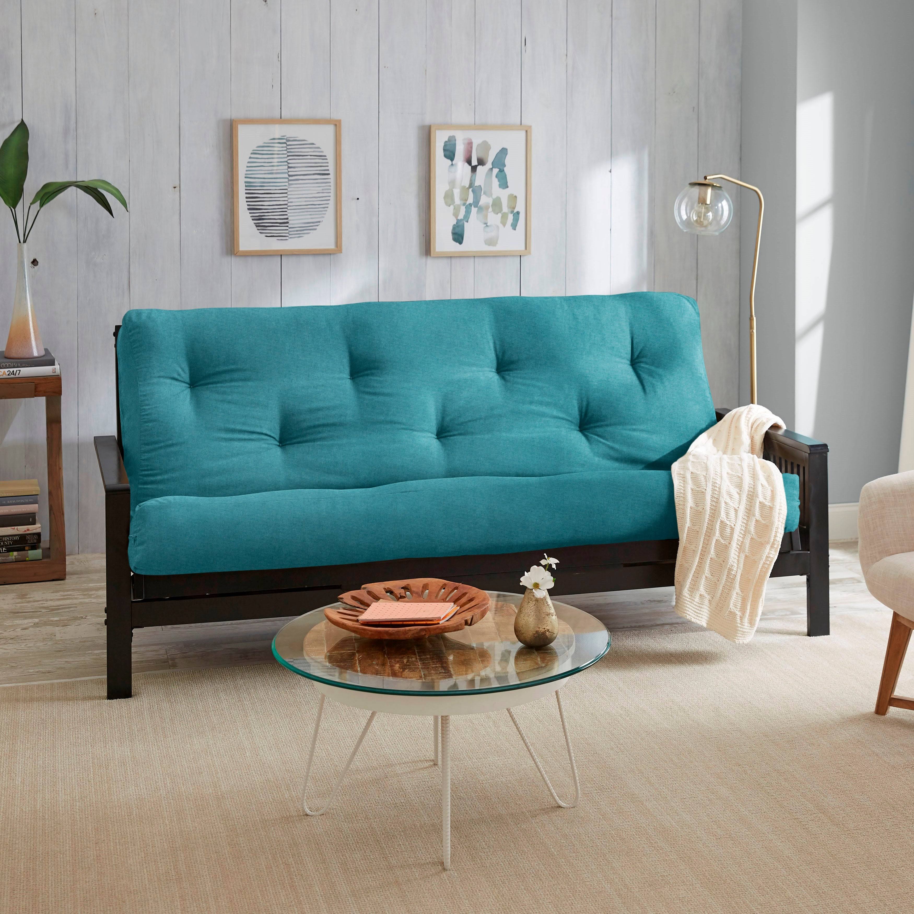Cotton Pocket Coil Full-Size 10-Inch Futon Mattress L428057