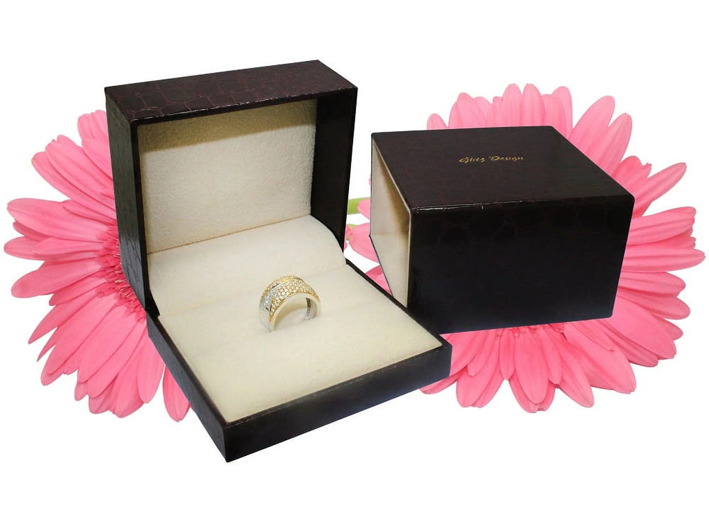 GIA Certified Princess Solitaire Diamond Ring 18K White Gold 0.75 Carat V627
