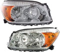 Headlight Lens and Housing Set of 2 for 2006-2008 Toyota RAV4 A108753