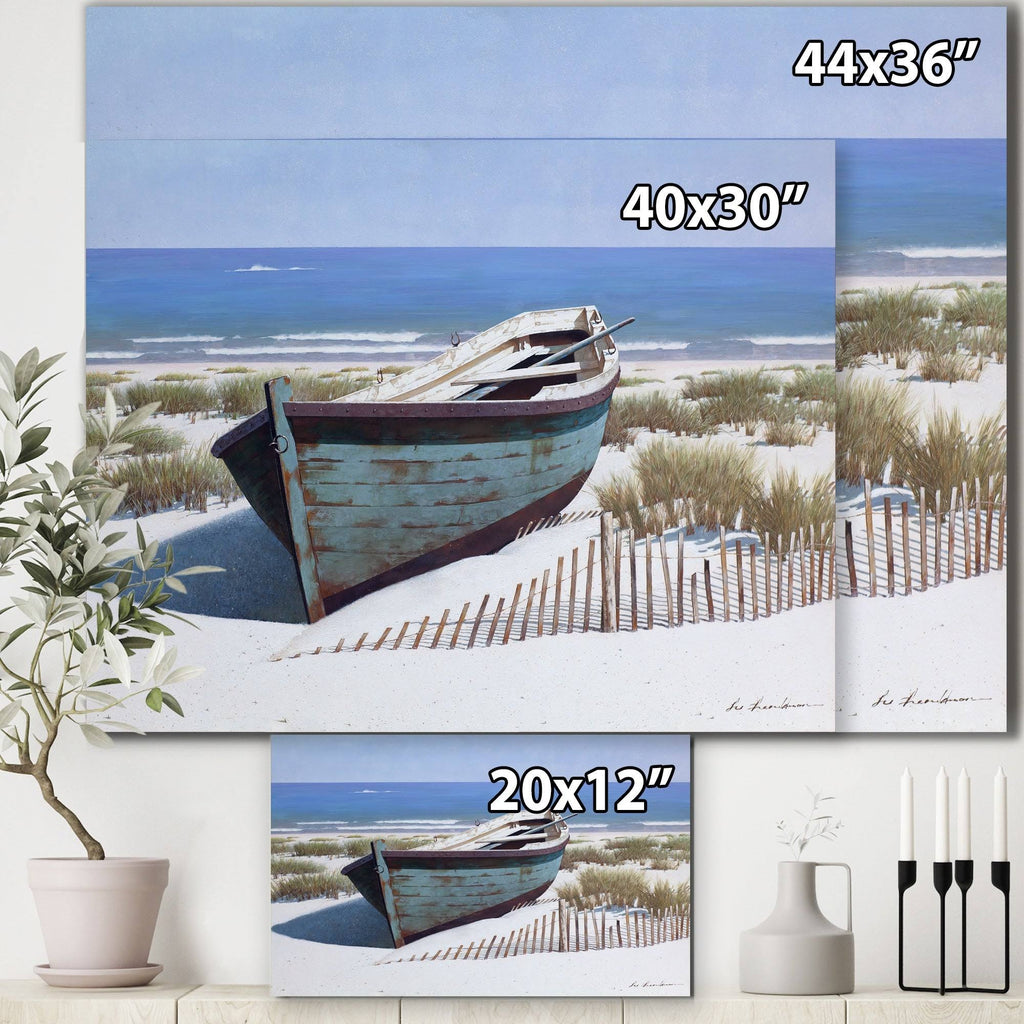 40 in. x 30 in. Nautical Canvas Artwork Print N885