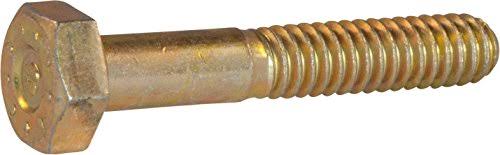 1/2-13 x 1 3/4 Hex Cap Screw Yellow Zinc Plated (50) B87101