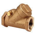 Cast Bronze Check Valve, Class 125, PTFE Seat, 3/4x22 O911