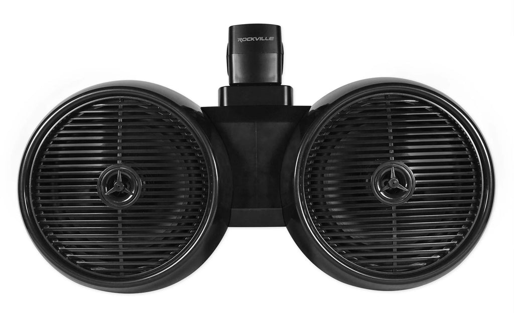 Dual 8" Wakeboards, 6.5" Speakers, 4-Ch Amplifier, Amp Kit W3019