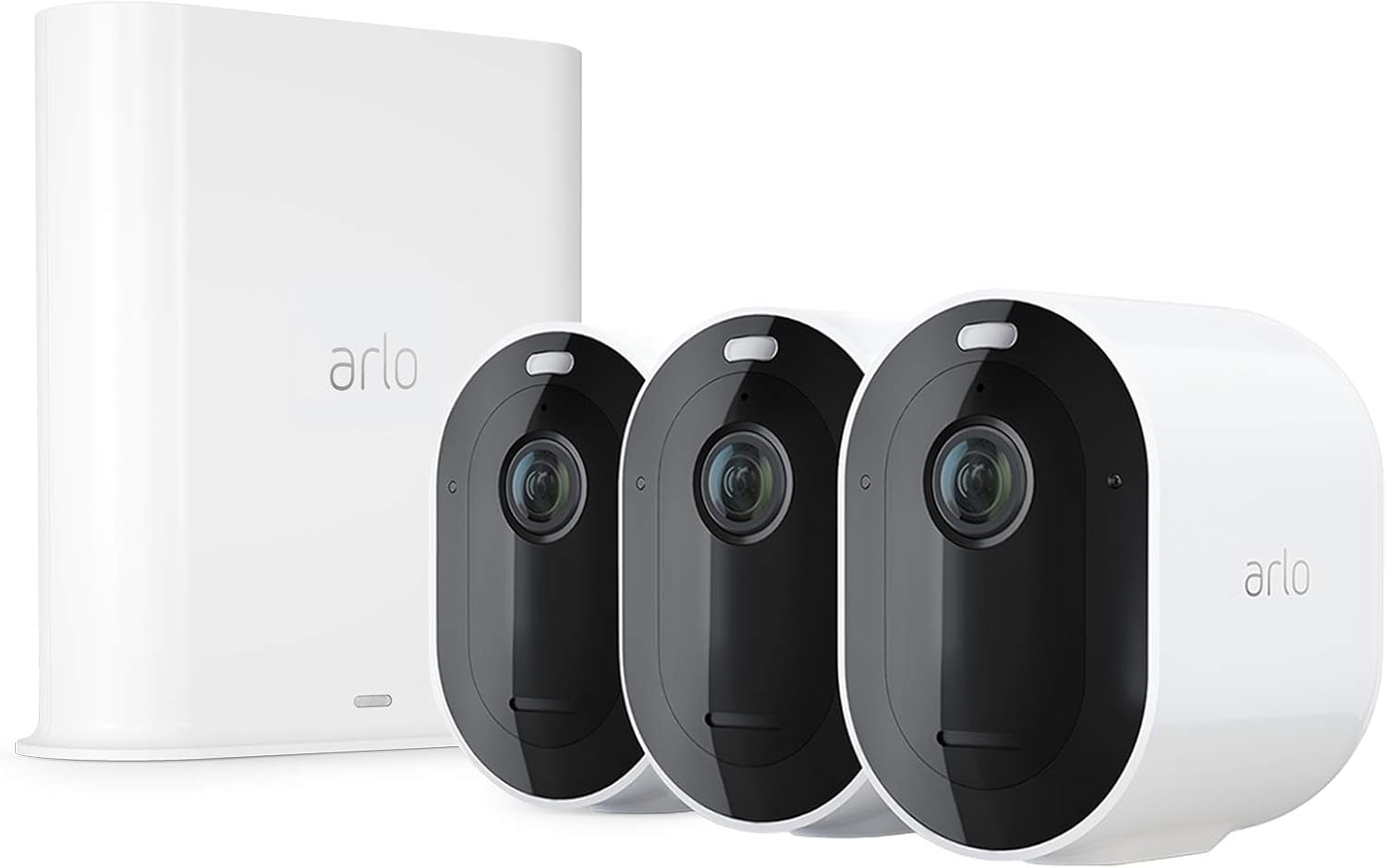 Wire-Free Security 2 Camera System with 2K HDR Color Night Vision Spotlight 2-Way Audio Siren G9103