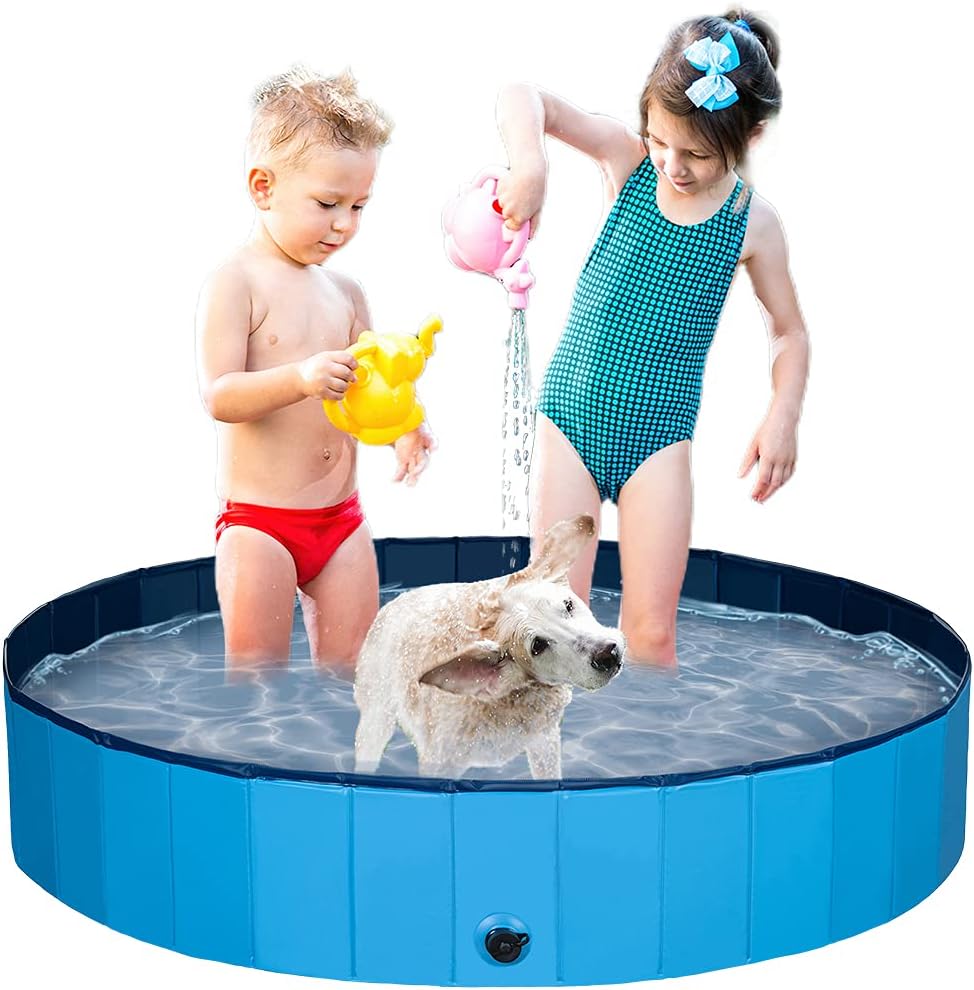 Foldable Dog Pet Swimming Pool of Hard PVC Plastic F96260