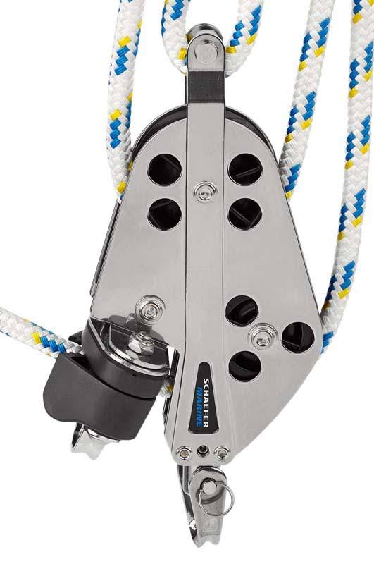 Stainless Fiddle Block with Cam and Becket C283