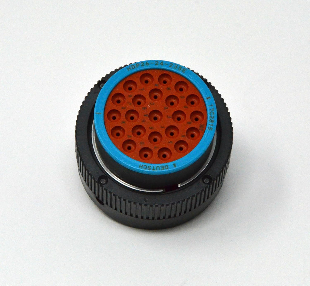 Bulkhead 23-pin Connector kit, 14-16 AWG Solid Contacts, Pack of 2 T86892