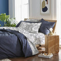 King/Cali King Deep Navy Duvet Cover J18298