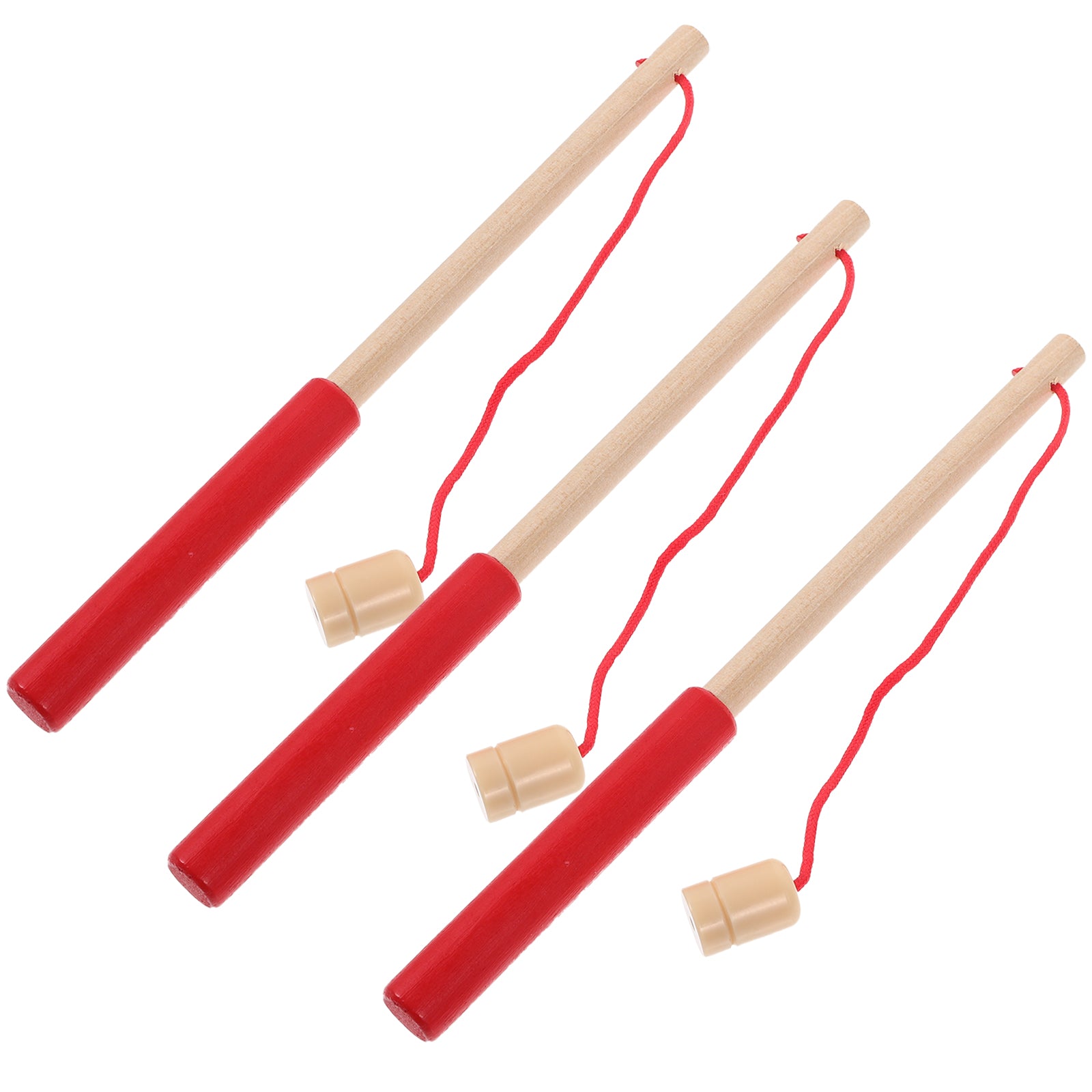 3pcs Kids Magnetic Wood Fishing Rod Toys P69276