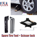 Spare Tire Tool Kit with 2T Scissor Jack, Pack of 2 N944092