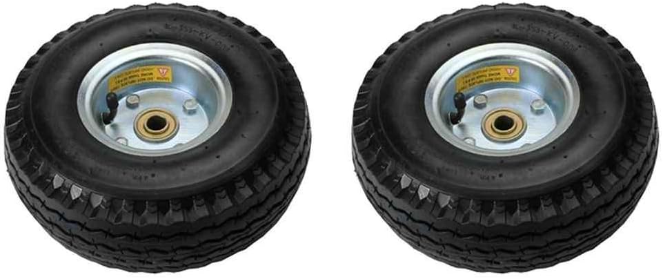 10 Pneumatic Wheel for Hand Truck - 2 Pack N983430
