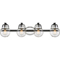 Earth Black Bath Light E13316