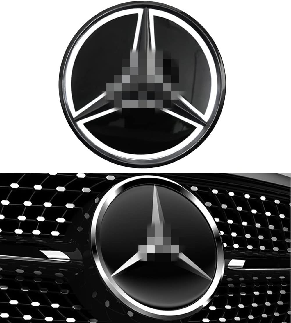 Front Grille Star Emblem LED Logo, Pack of 2 A48501