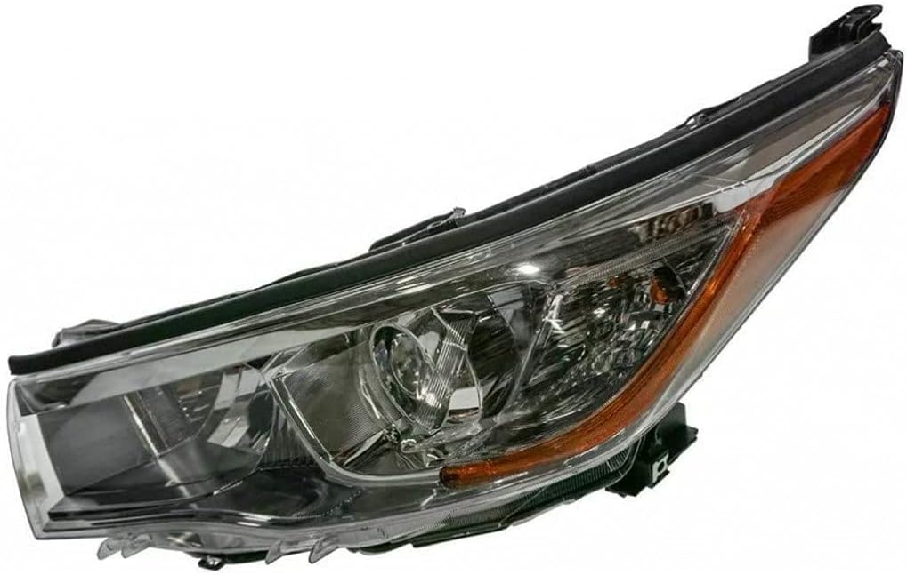 Smoked Chrome Accent Head Light Driver Side W959255