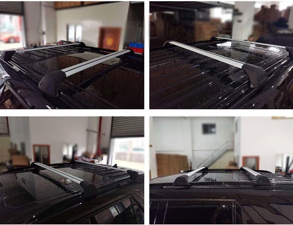 Silver Roof Cargo Rack Cross Bar U568
