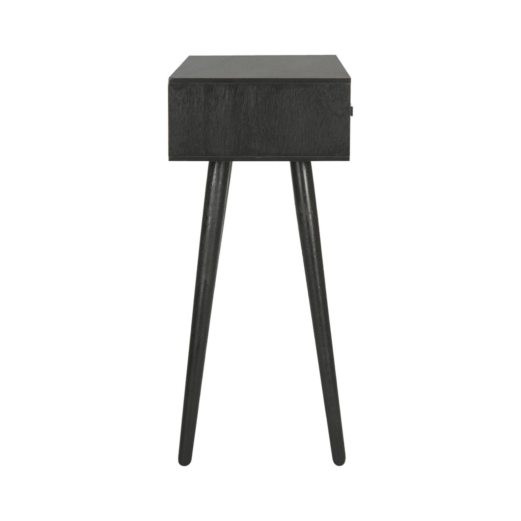 Black 2 Drawer Console W828929