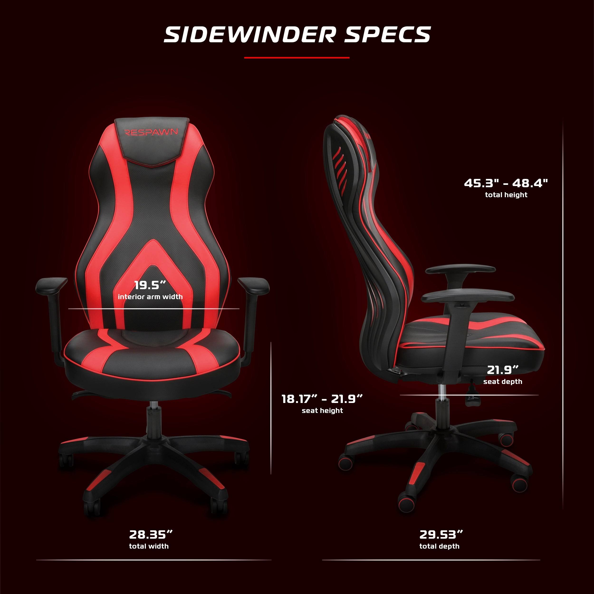 Graphite Gray PU Leather Gaming Chair A898