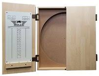 Light Oak Wooden Dartboard Cabinet R88149