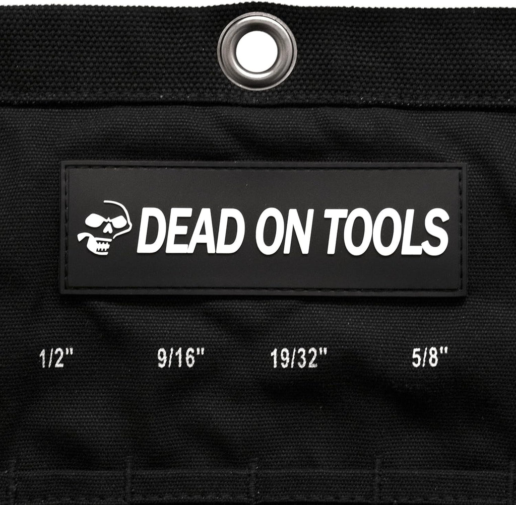 24 oz. Canvas Wrench Roll, Black, Pack of 2 F5791