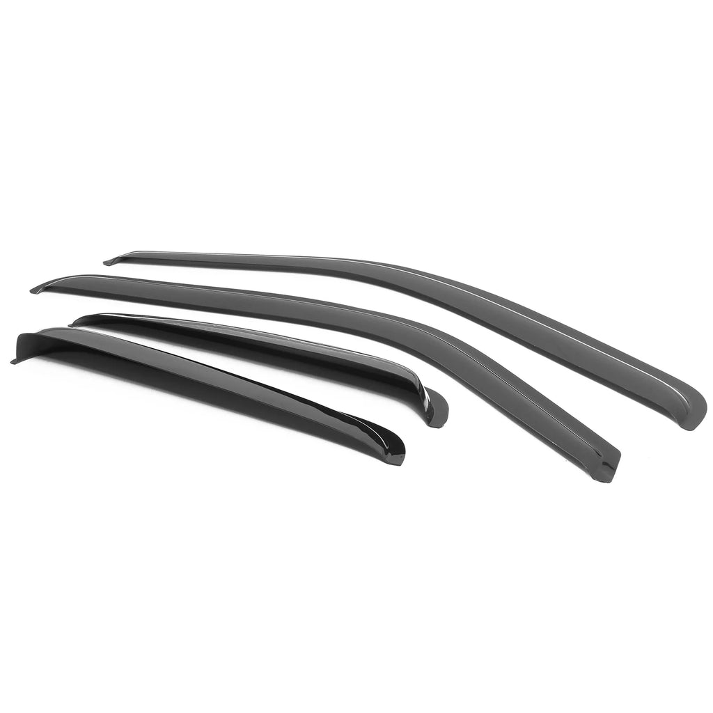 Acrylic Window Visors for Chevy Silverado GMC Sierra Extended Cab V928467