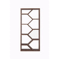 Walnut Oak Faux Wood 9-Shelf Cube Bookcase M23249