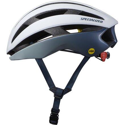 Satin White Gloss Ice Blue MIPS Helmet K379532