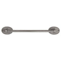 Solid Copper 18-inch Towel Bar with Oval Backplates C882