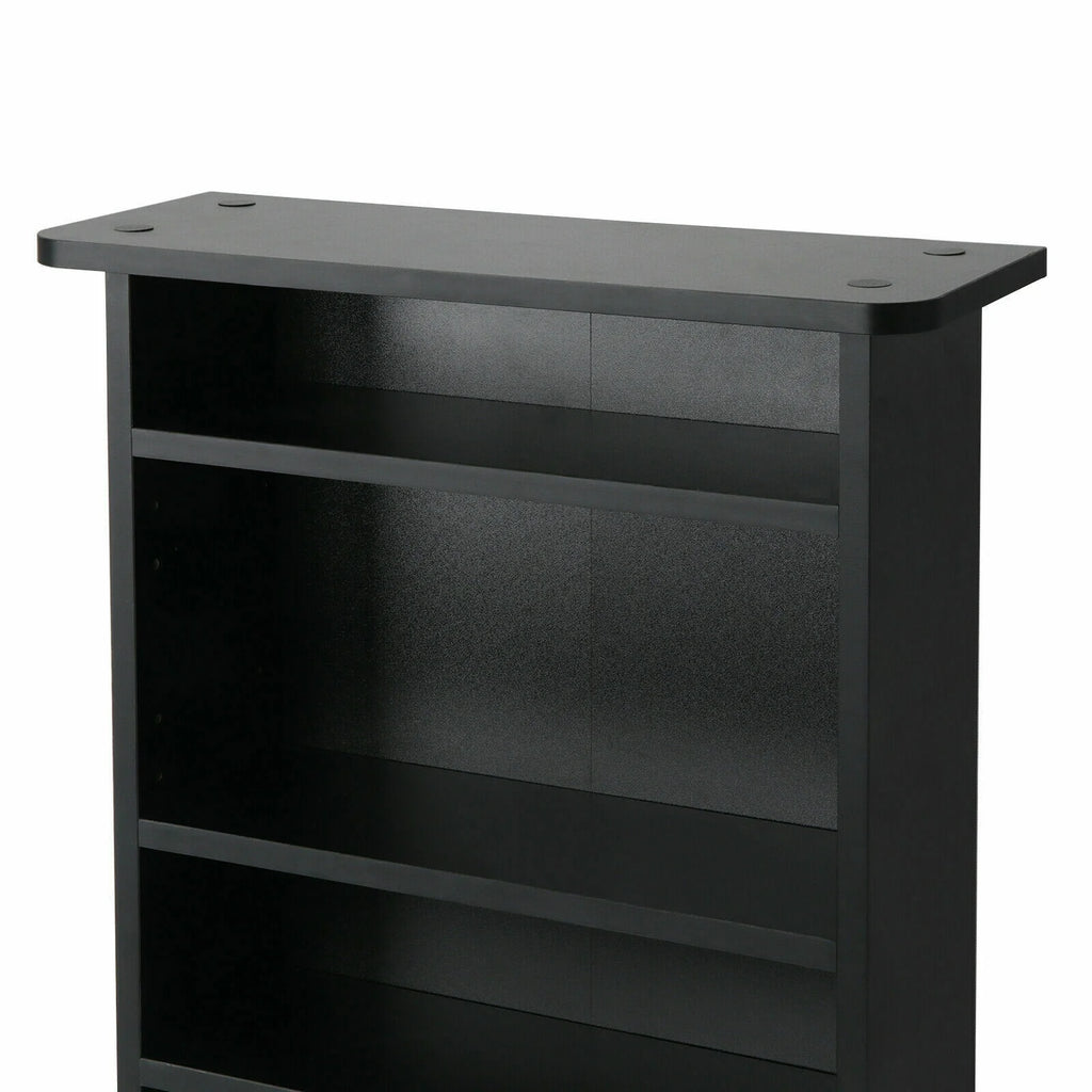 Black Adjustable Multimedia Storage Cabinet E96285