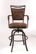 Swivel Tilt Counter Stool, Aged Bronze Finish J592