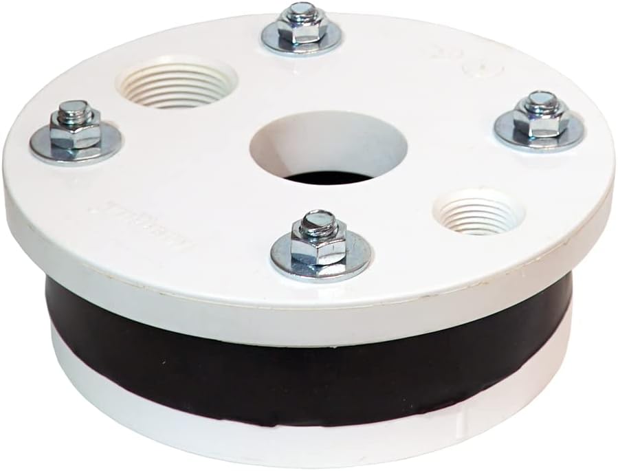 6-Inch Well Seal Cap Single Drop 1-1/4 in Pack of 2 O86905