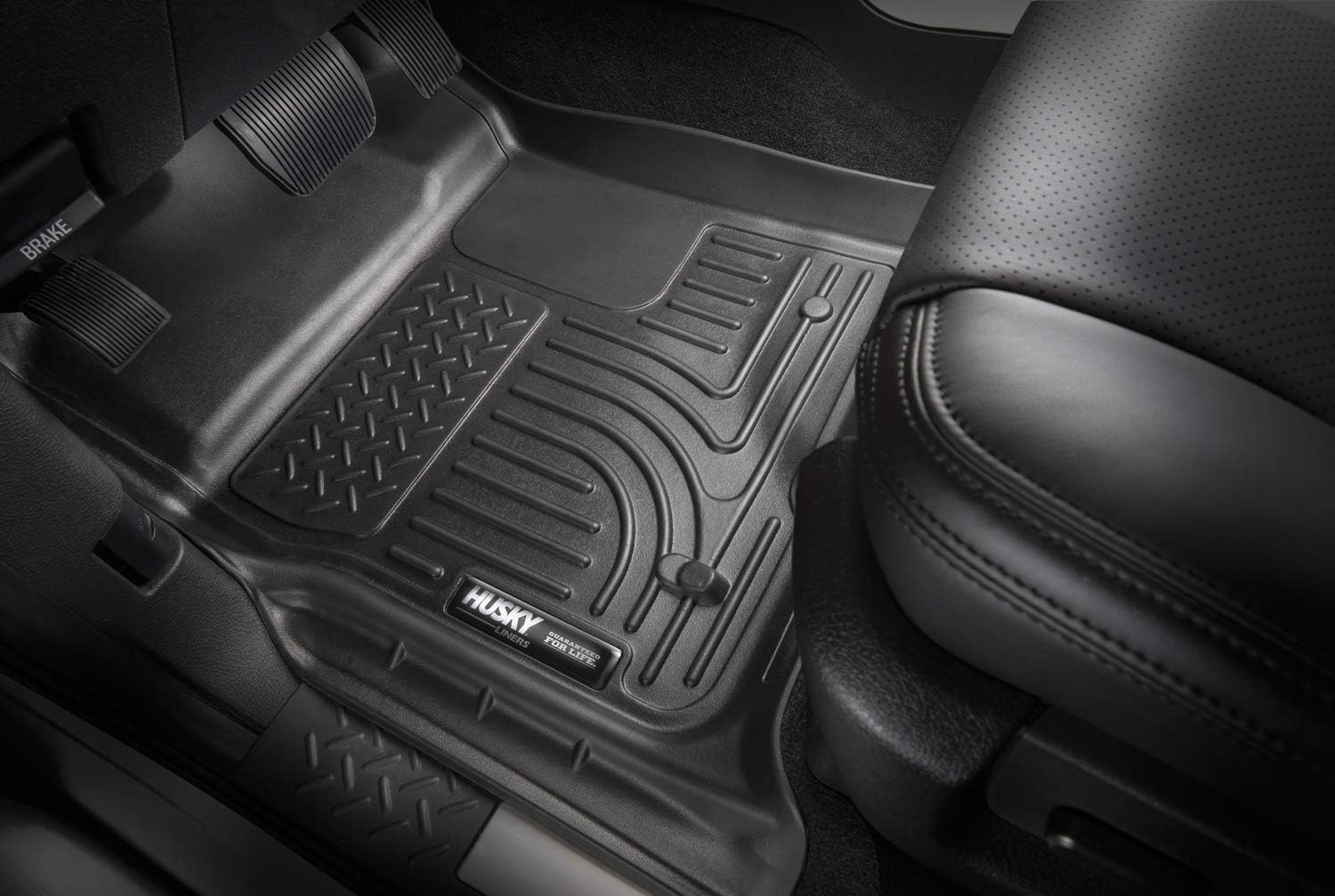 Black Center Hump Floor Liner B326