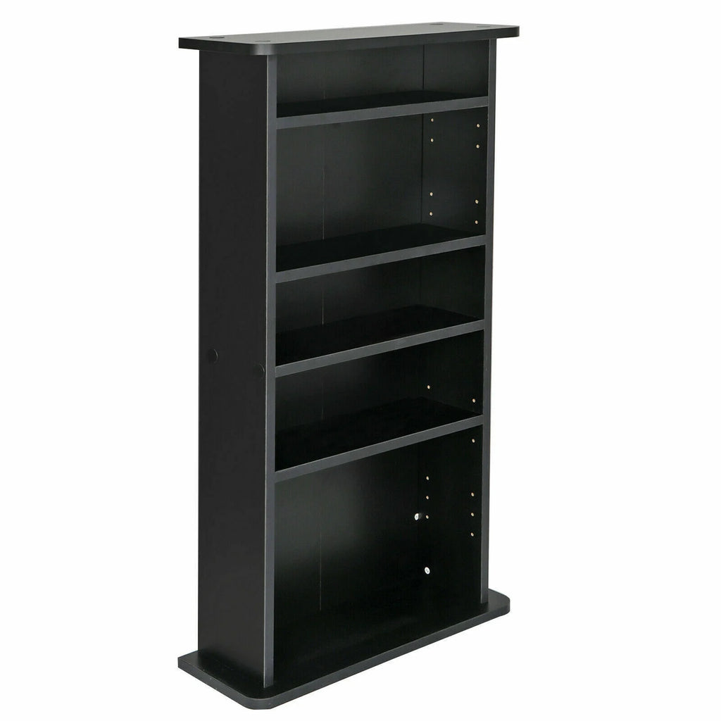 Black Adjustable Multimedia Storage Cabinet E96285