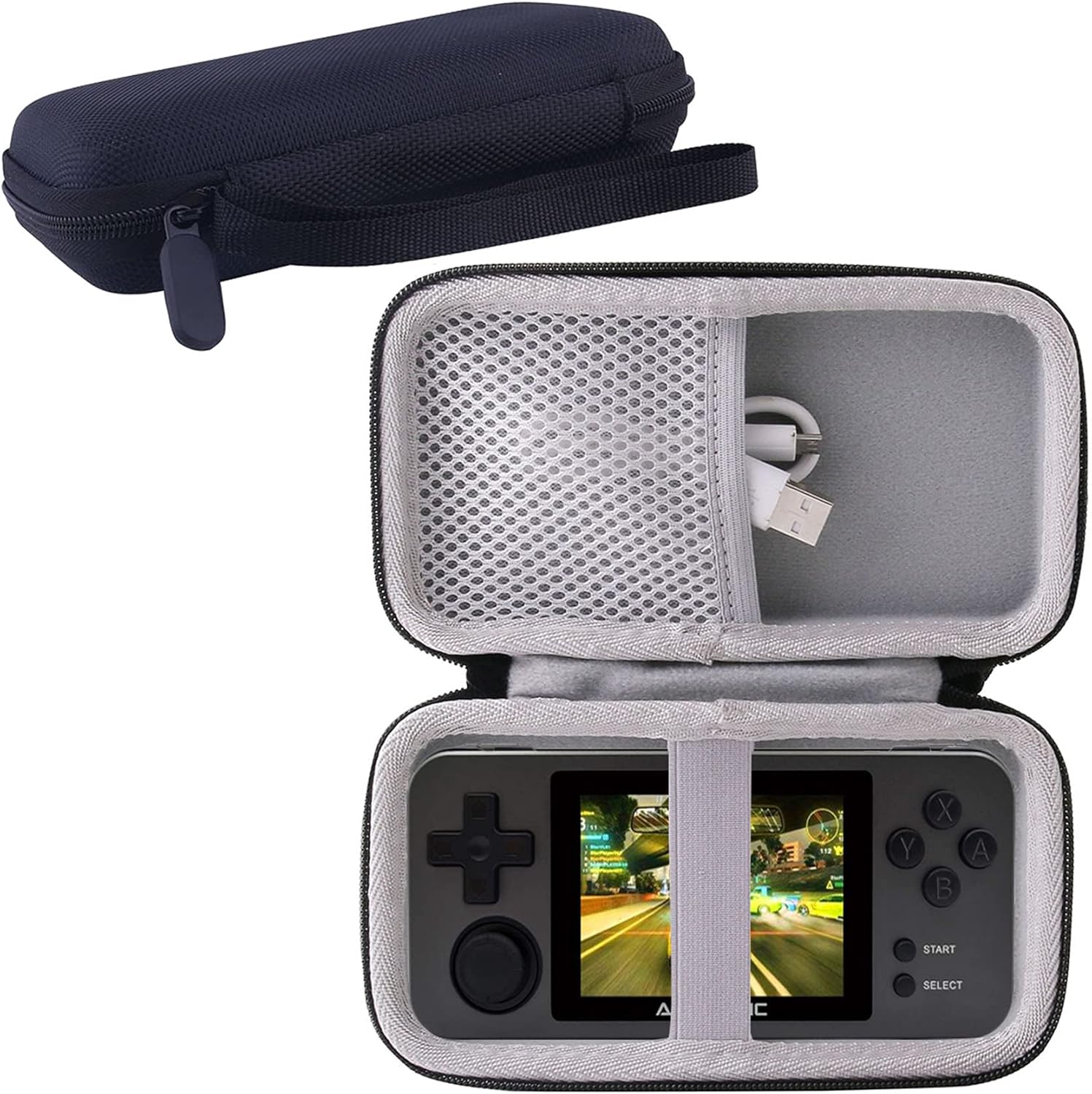 Pink Hard Carrying Case for Handheld Game Console H304