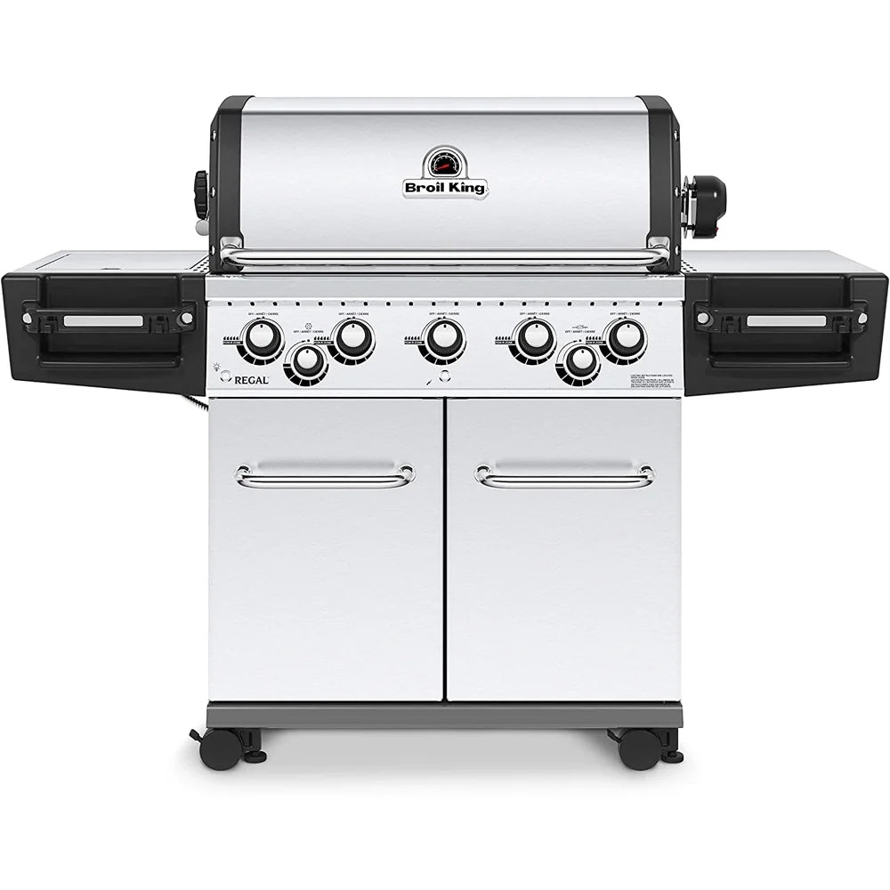 5-Burner Stainless Steel Propane Gas Grill Y490383