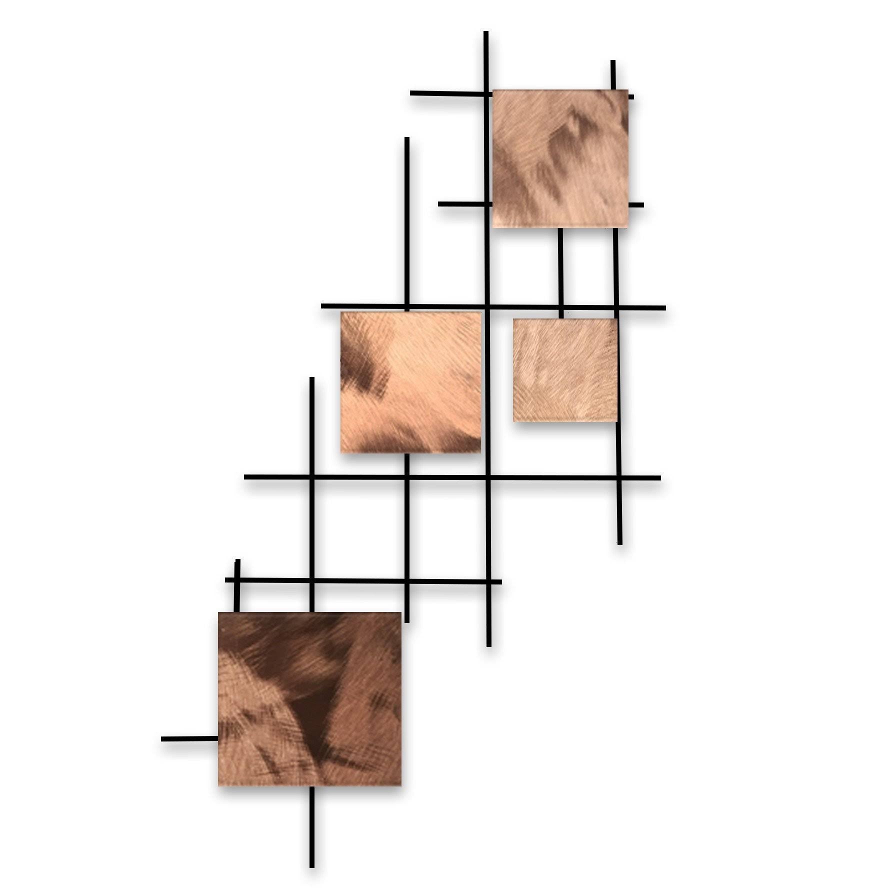 Candy Orange Satellite Squares Z8747