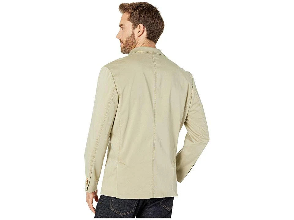Khaki Stretch Sateen Blazer D368922