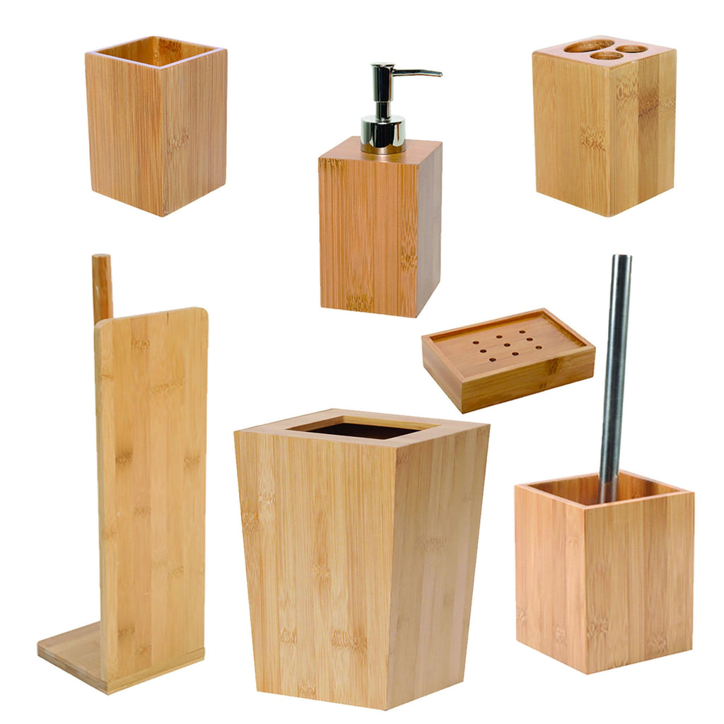 Bamboo 2 Gal Square Trash Can R494444