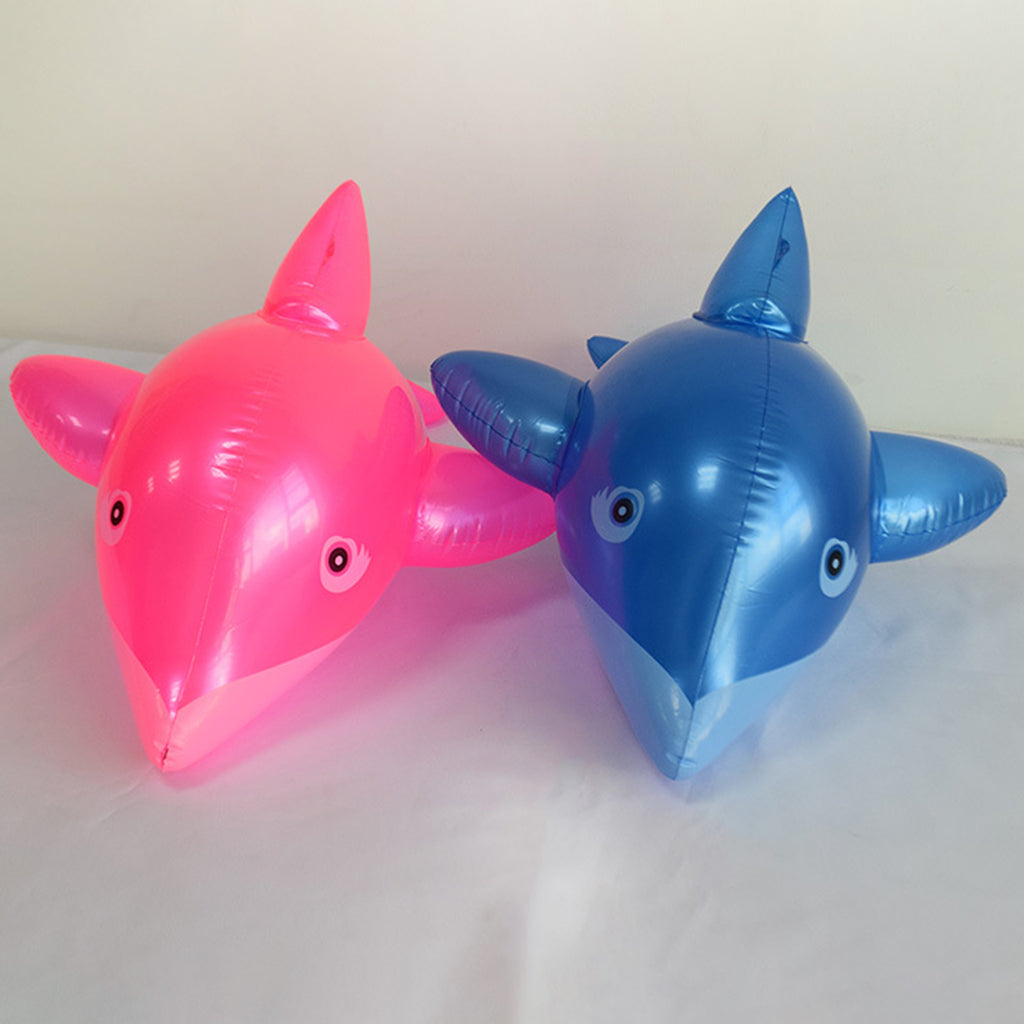 Blue PVC Inflatable Dolphin Fish Children Toy Z94473