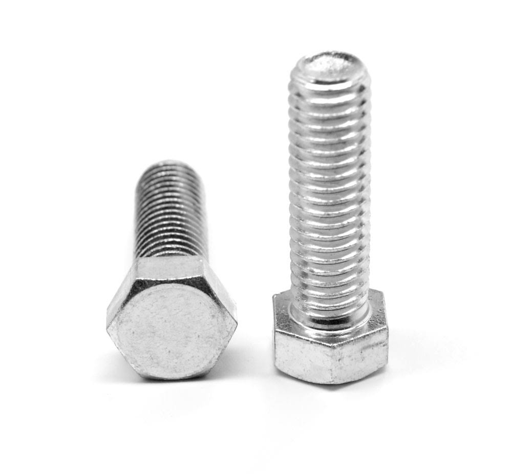14 x 2.75 in Fine Threaded Hex Cap Screw, 18 8 Stainless Steel, 45 Piece H40058