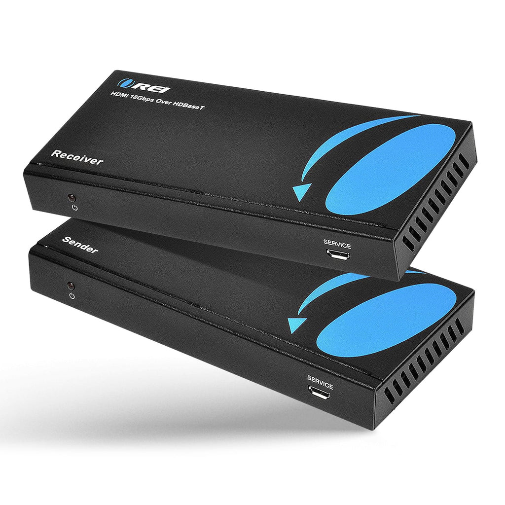 4K UltraHD Extender over HDBaseT Balun 18Gbps Over CAT 5/6/7 Ethernet Cable B730