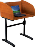 Carrel desk rectangular rich cherry D160548