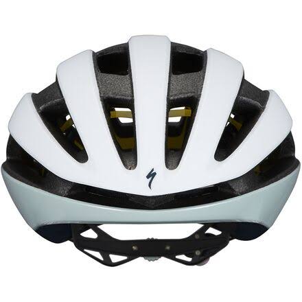 Satin White Gloss Ice Blue MIPS Helmet K379532